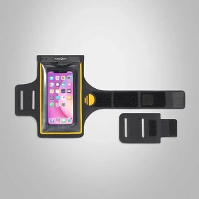 Гермосумка на руку  FIDLOCK armband magnetic, прозрачный/оранжевый/черный Фото №1
